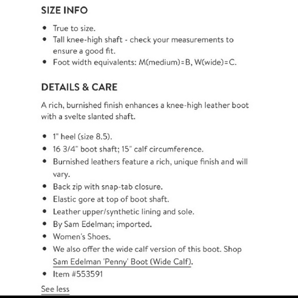 Brown Sam Edelman Penny boots size 8.5 - Picture 8 of 8
